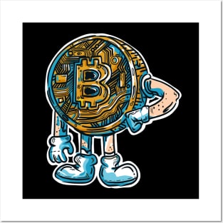 Bitcoin Boi Posters and Art
